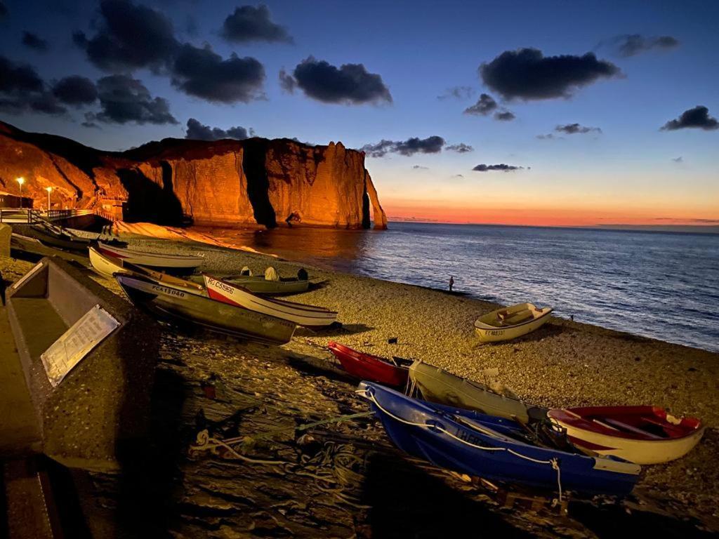 Sea View 2 Room Apartment 50M2 Étretat Kültér fotó
